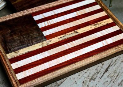 American Flag Cutting Board