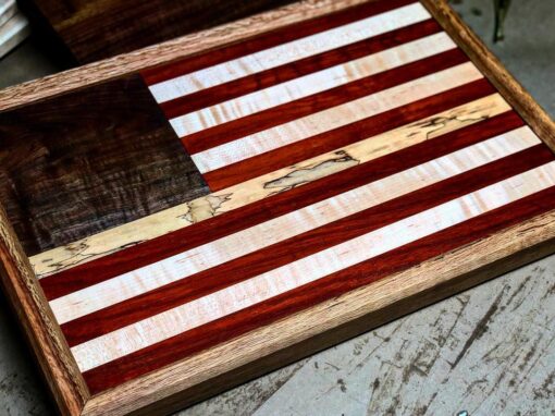 American Flag Cutting Board